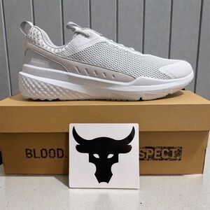 Under Armour Project Rock BSR 5 Men’s Size 13 Grey Training Gym Shoes NIB